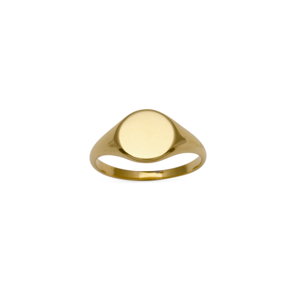 Plain Signet Ring (9mm) - Von Treskow